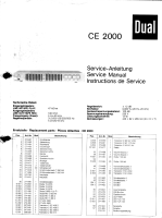 Dual CE-2000-Service-Manual 